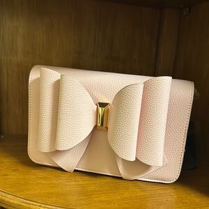 Elegant Pink Bow Bag